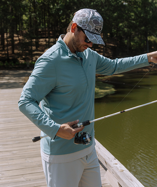 Next Level Performance Pullover - Smoke Blue - Image 3