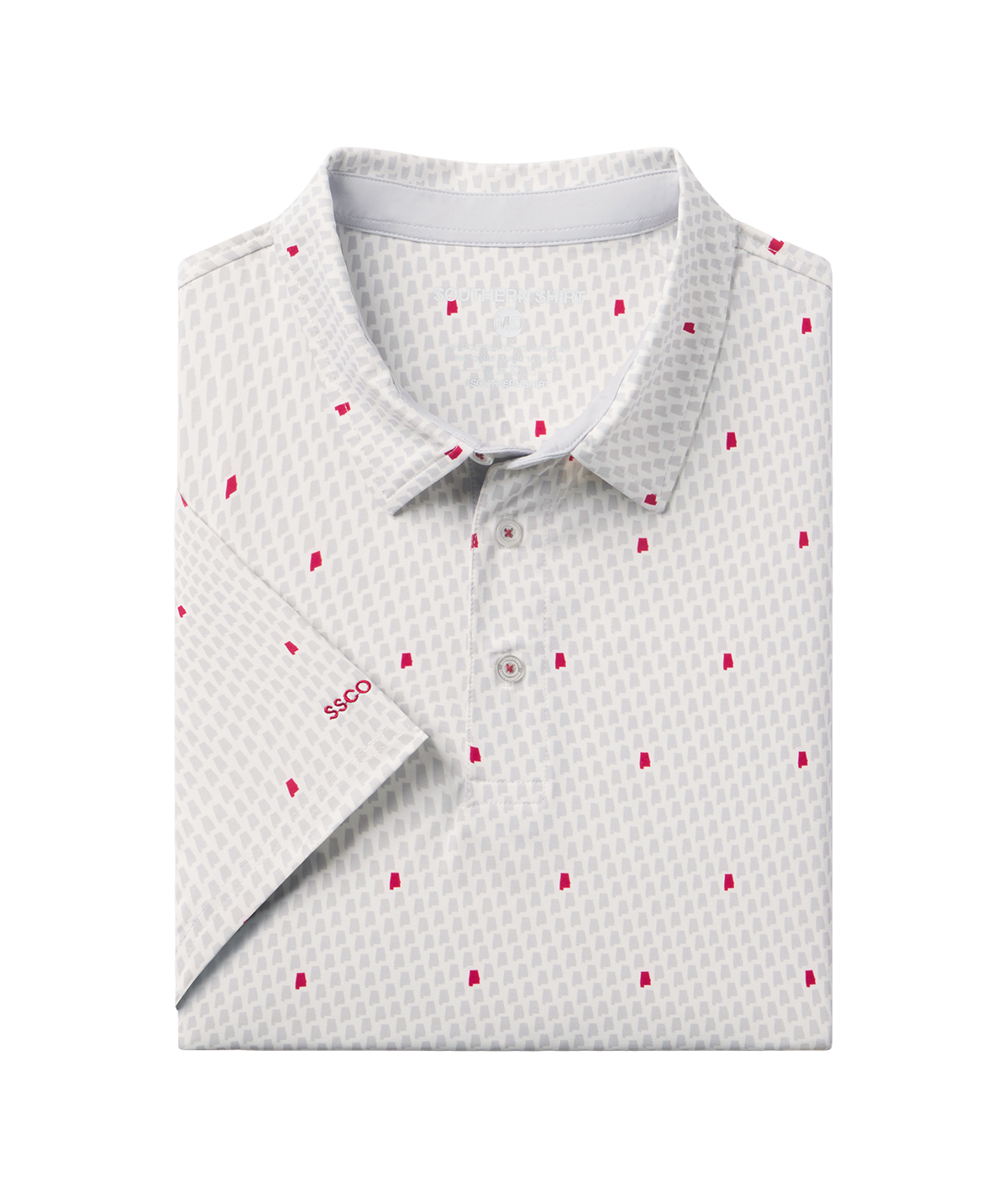 Sweet Home Printed Polo - The Quad - Image 1
