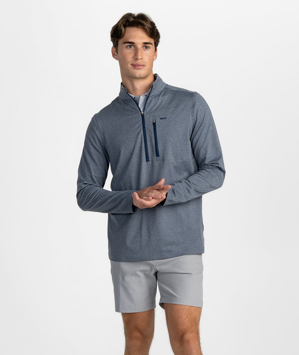 Cart Club Performance Pullover - Esquire Navy