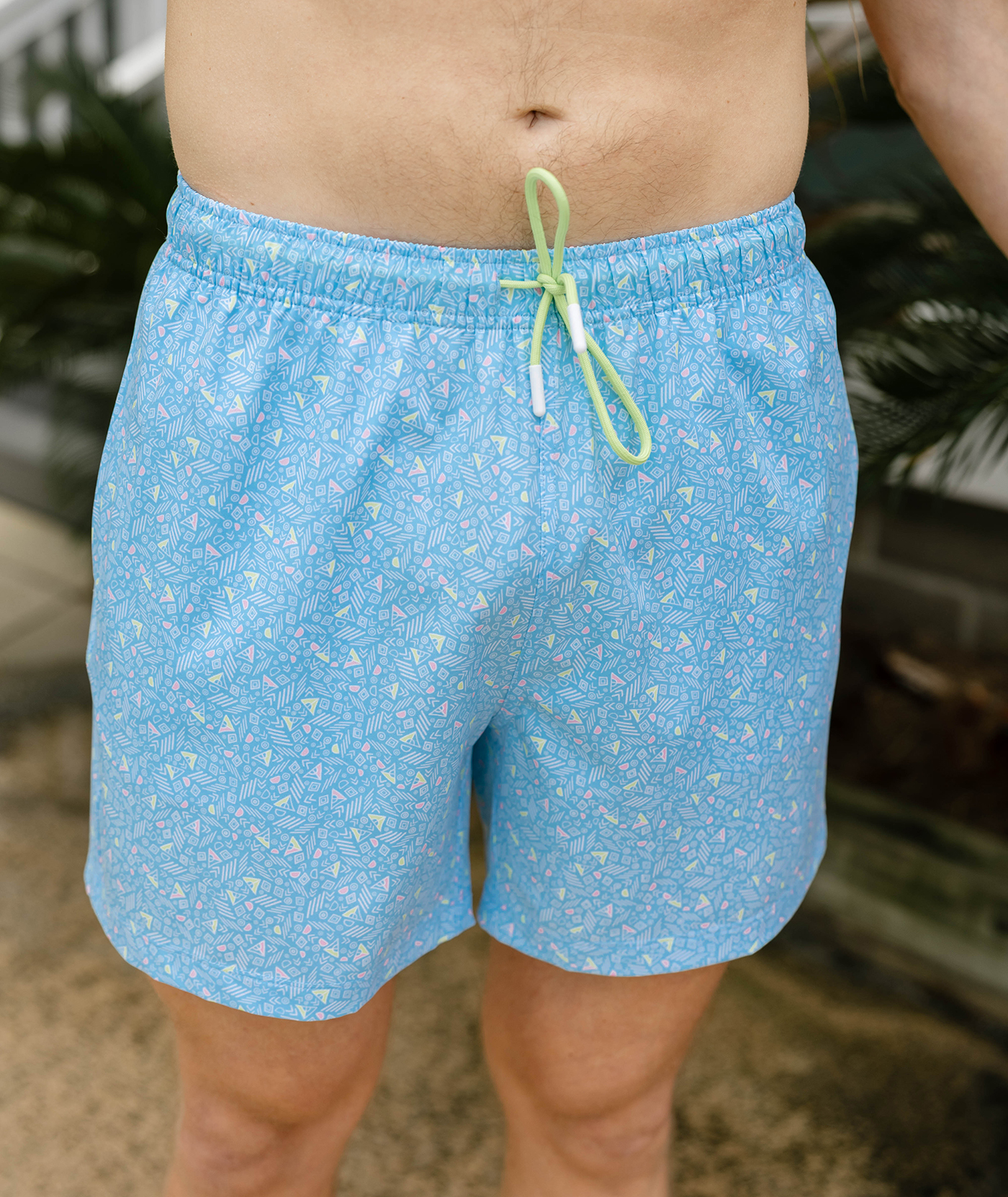 Geo Jumble Swim Shorts