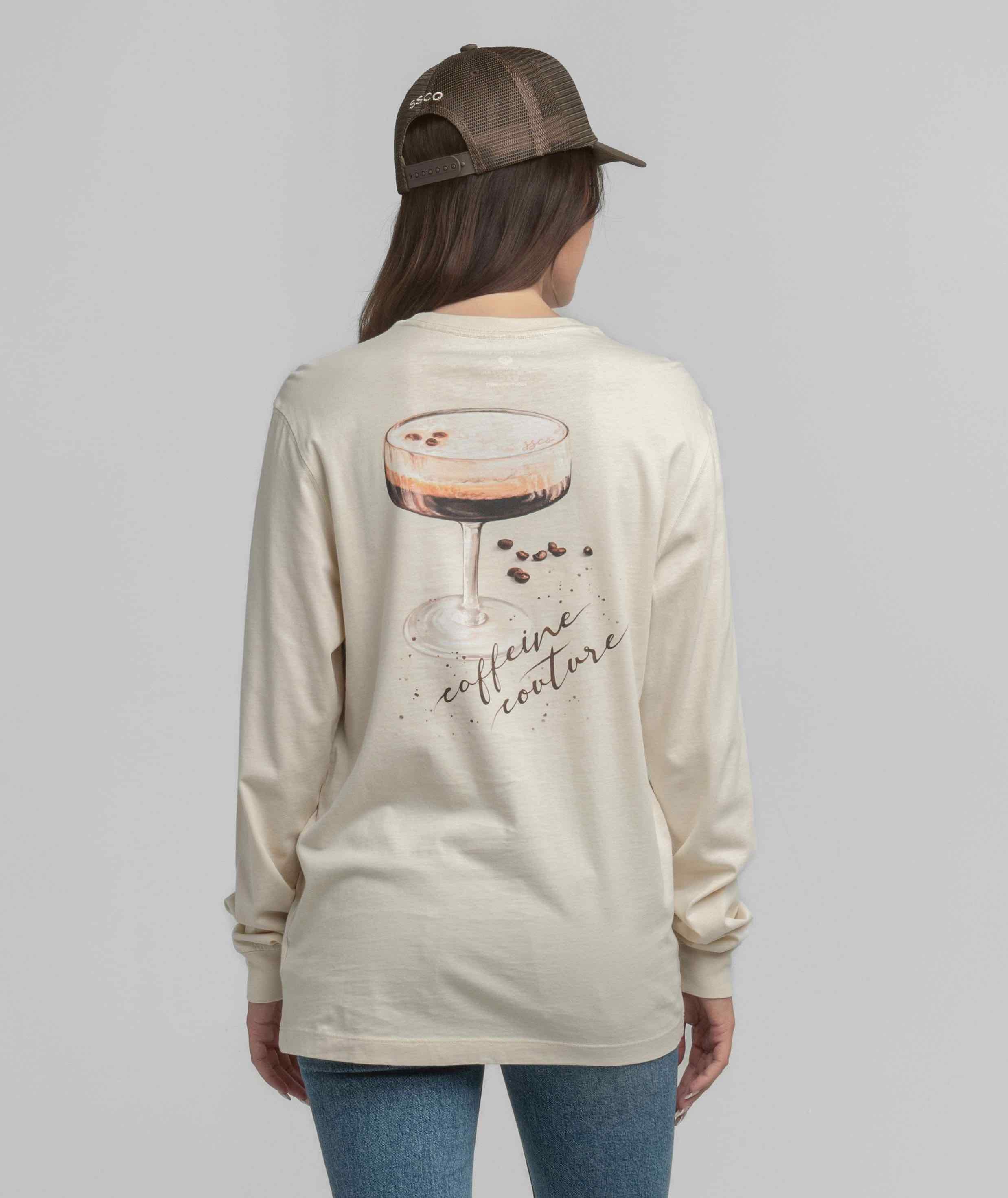 Caffeine Couture Tee LS - Moonlight - Image 3