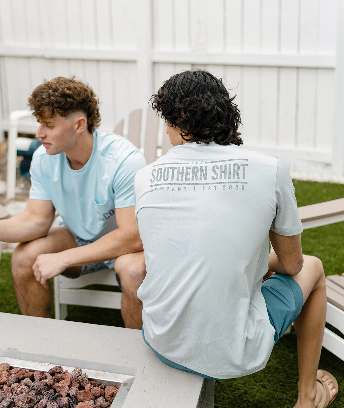 Camo Badge Performance Tee SS - Mackerel - Image 3