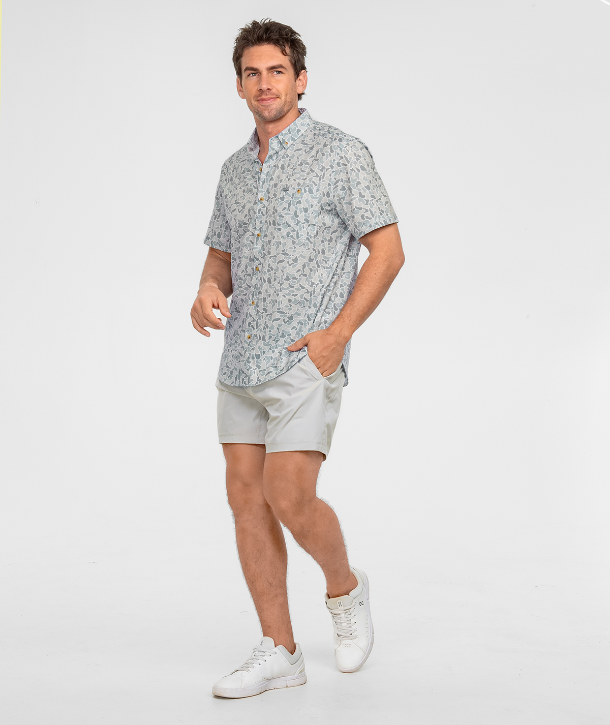 Hooked On Camo Baja Shirt SS - Hooked On Camo - Image 1