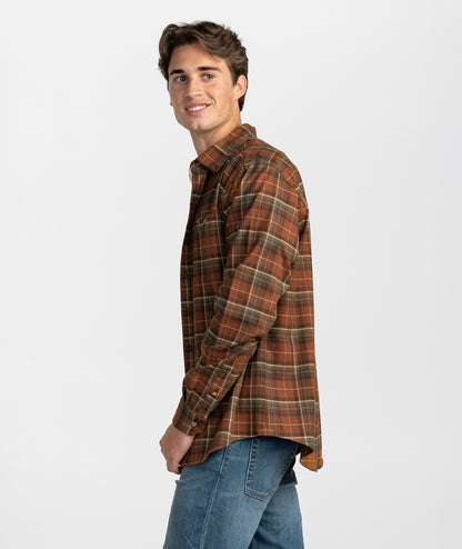Marksman Stretch Flannel LS - Red Clay - image 2