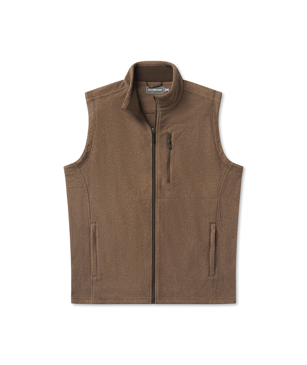 Brushline Fleece Vest - Espresso - Image 5