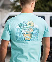 Beach Draft Tee SS - Summer Snow - Image 3