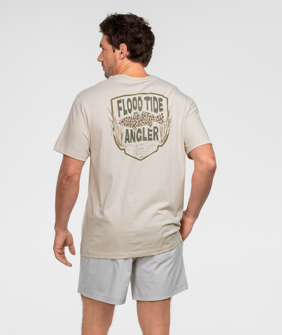 Flood Tide Camo Tee SS - Moonlight - Image 1