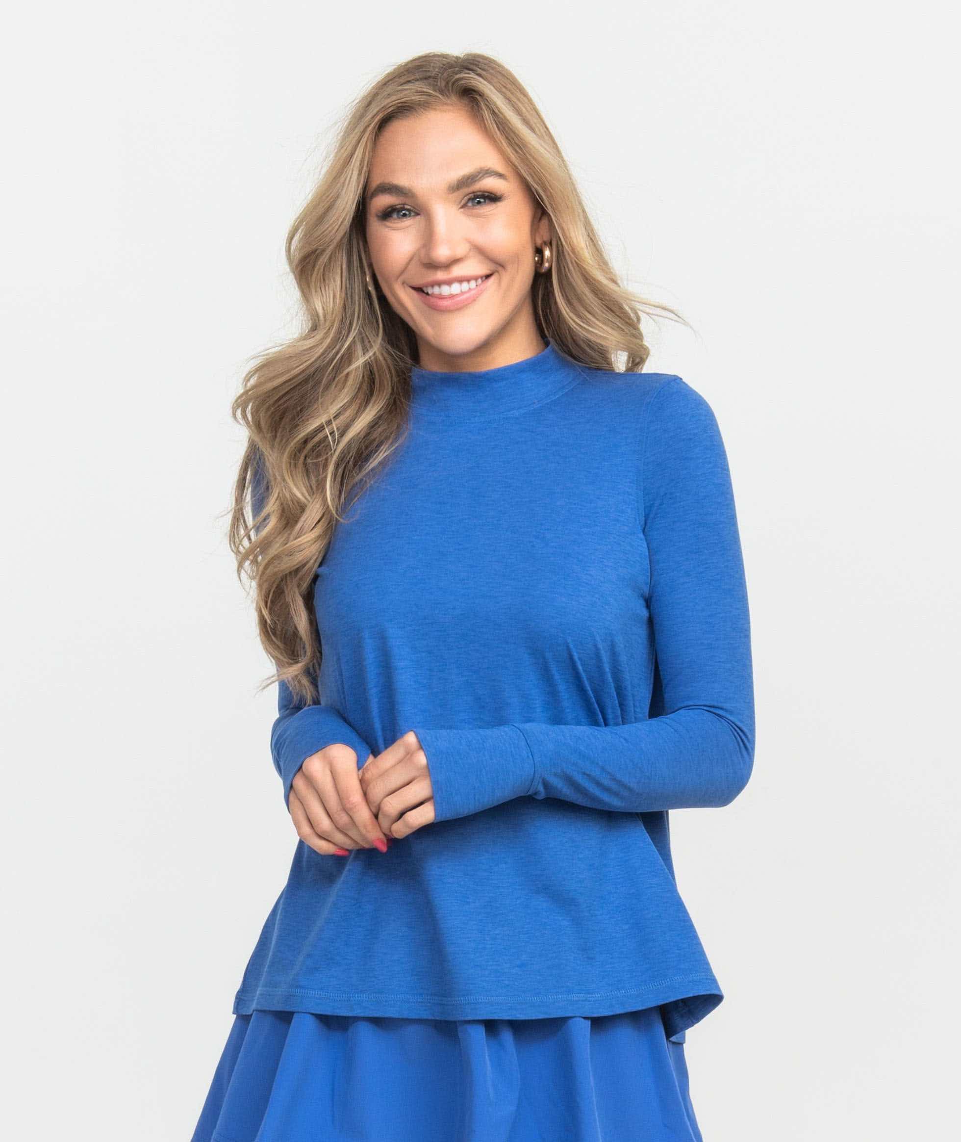 Movement Performance Top - Dazzling Blue - Image 1