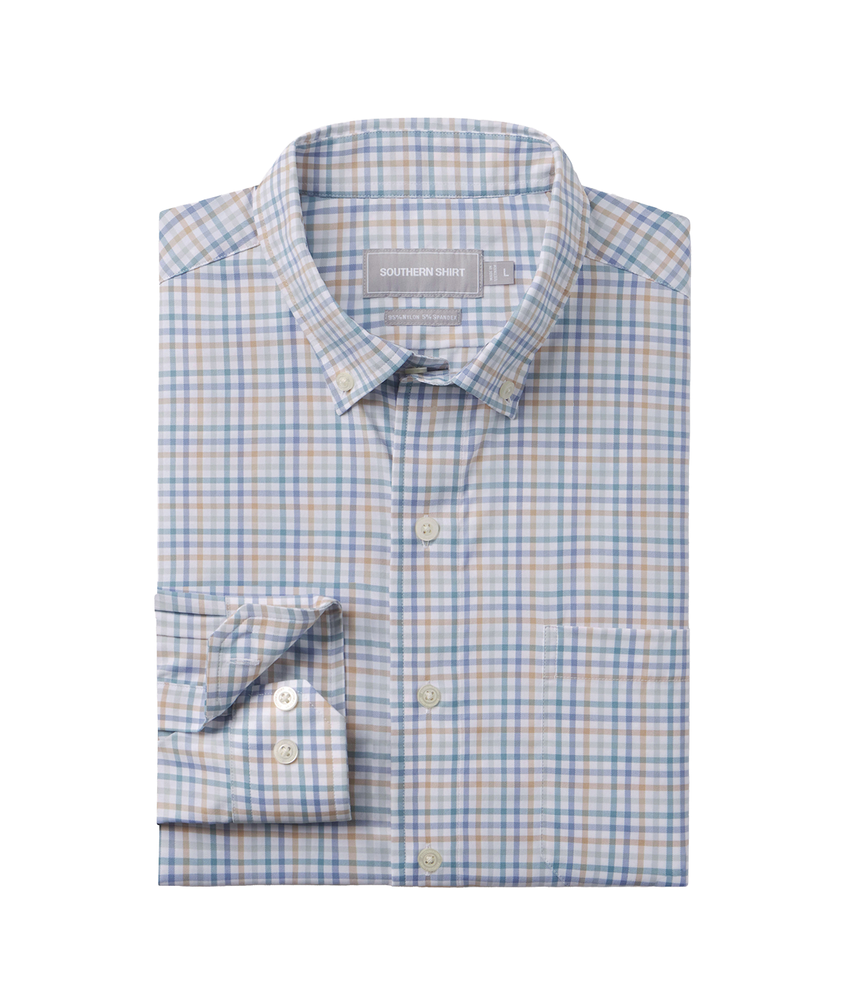 Samford Check LS - Oxford - Image 1