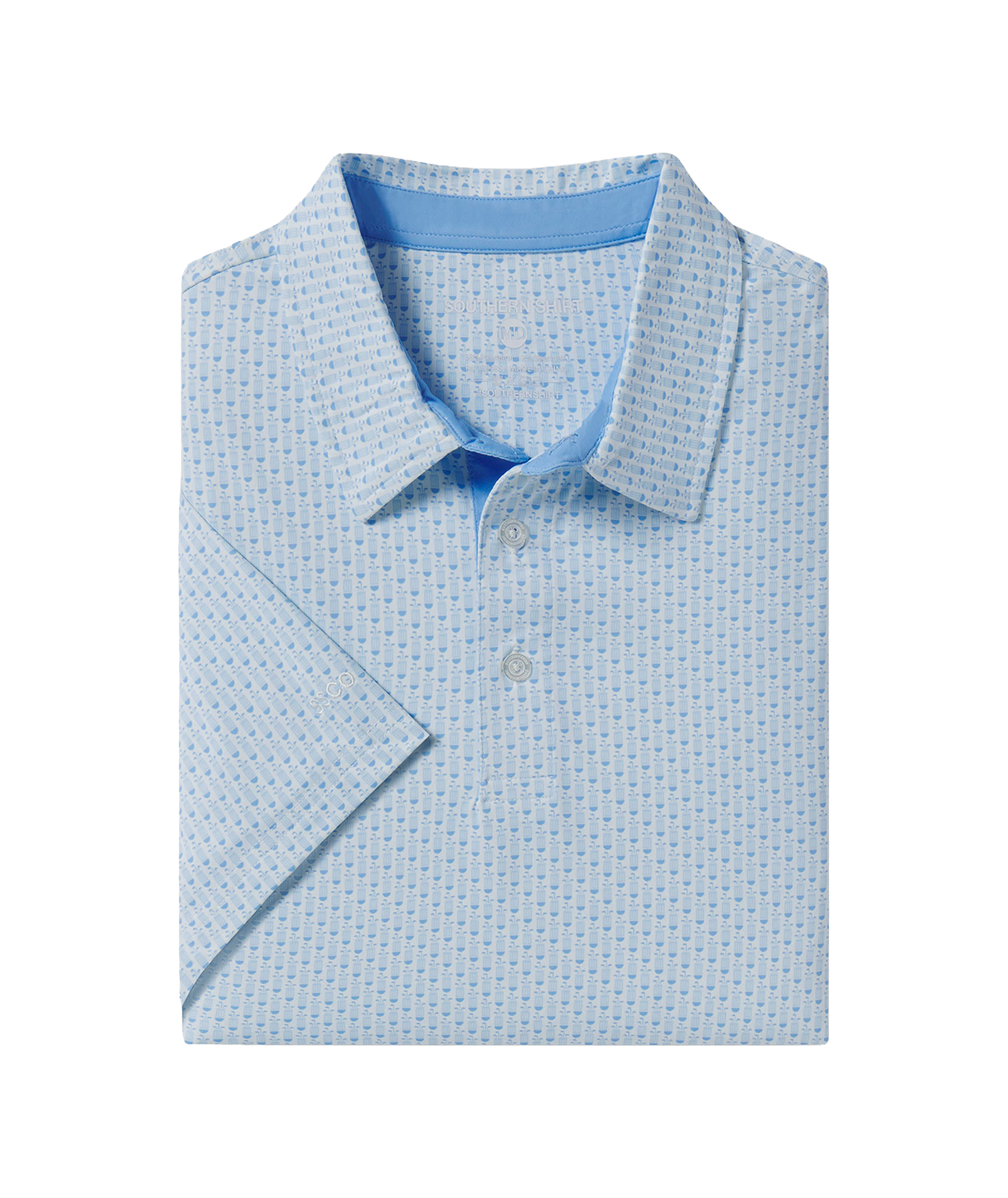 Club and Carry Printed Polo - Club and Carry - Image 1