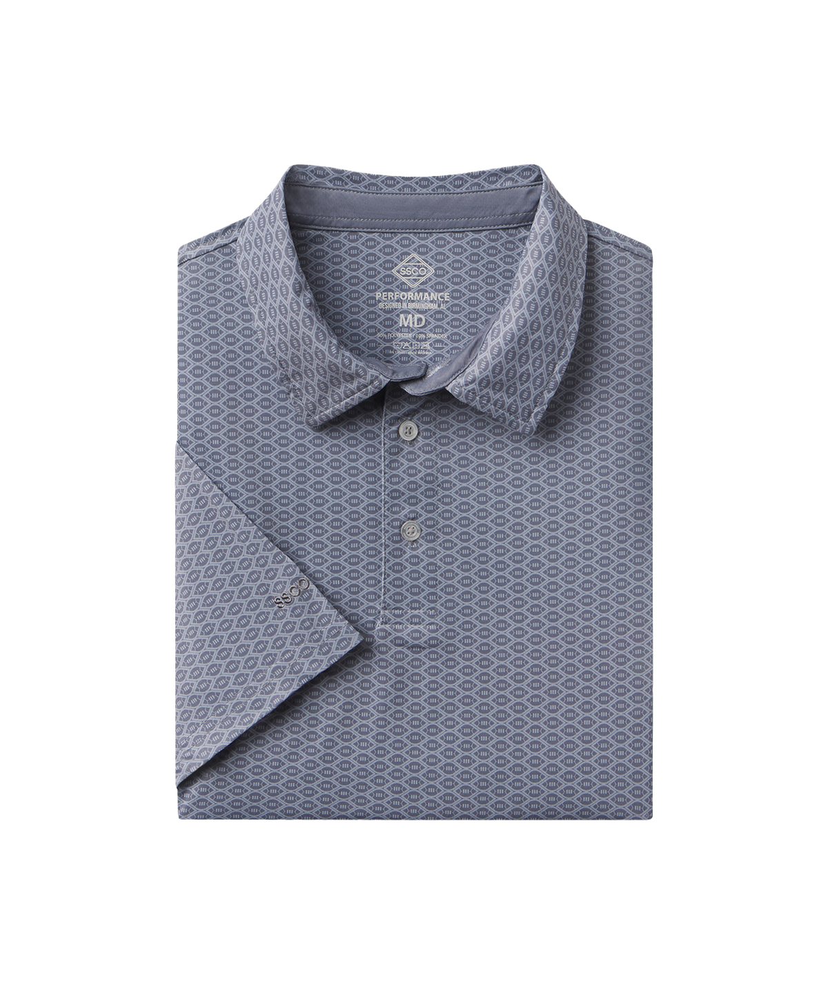 Gridiron MotionTech Polo SS - Iron - image 1
