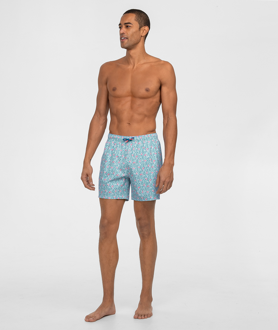 Lets Flamingle Swim Shorts - Lets Flamingle - Image 2