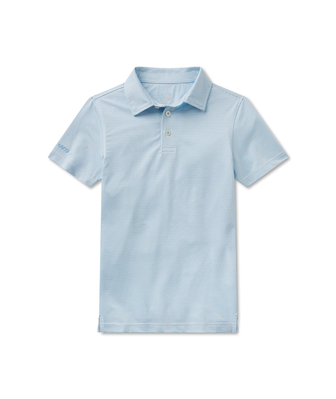 Youth Boys Heather Madison Polo - Alaskan Blue - image 1