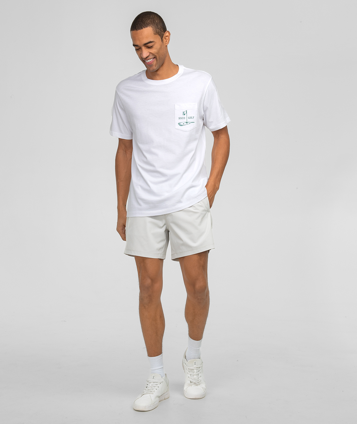 Players Invitational Tee SS - Bright White - Image 2