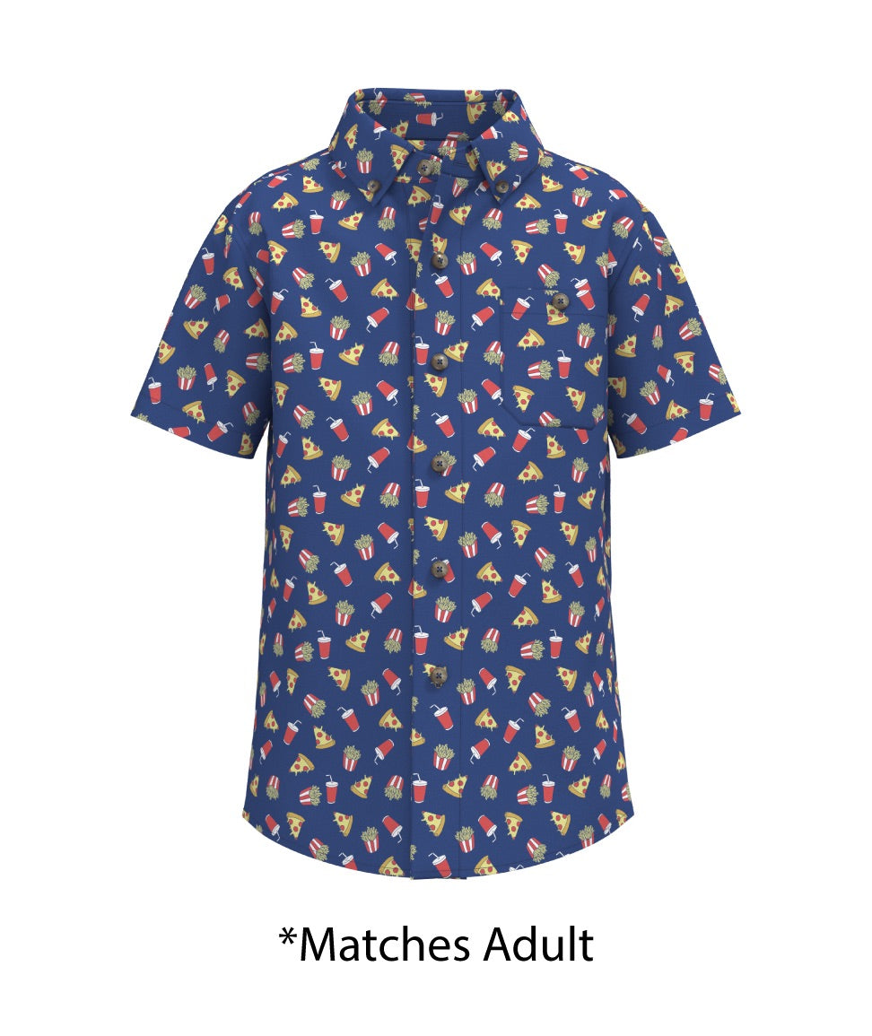 Boys Snack Attack Baja Shirt SS