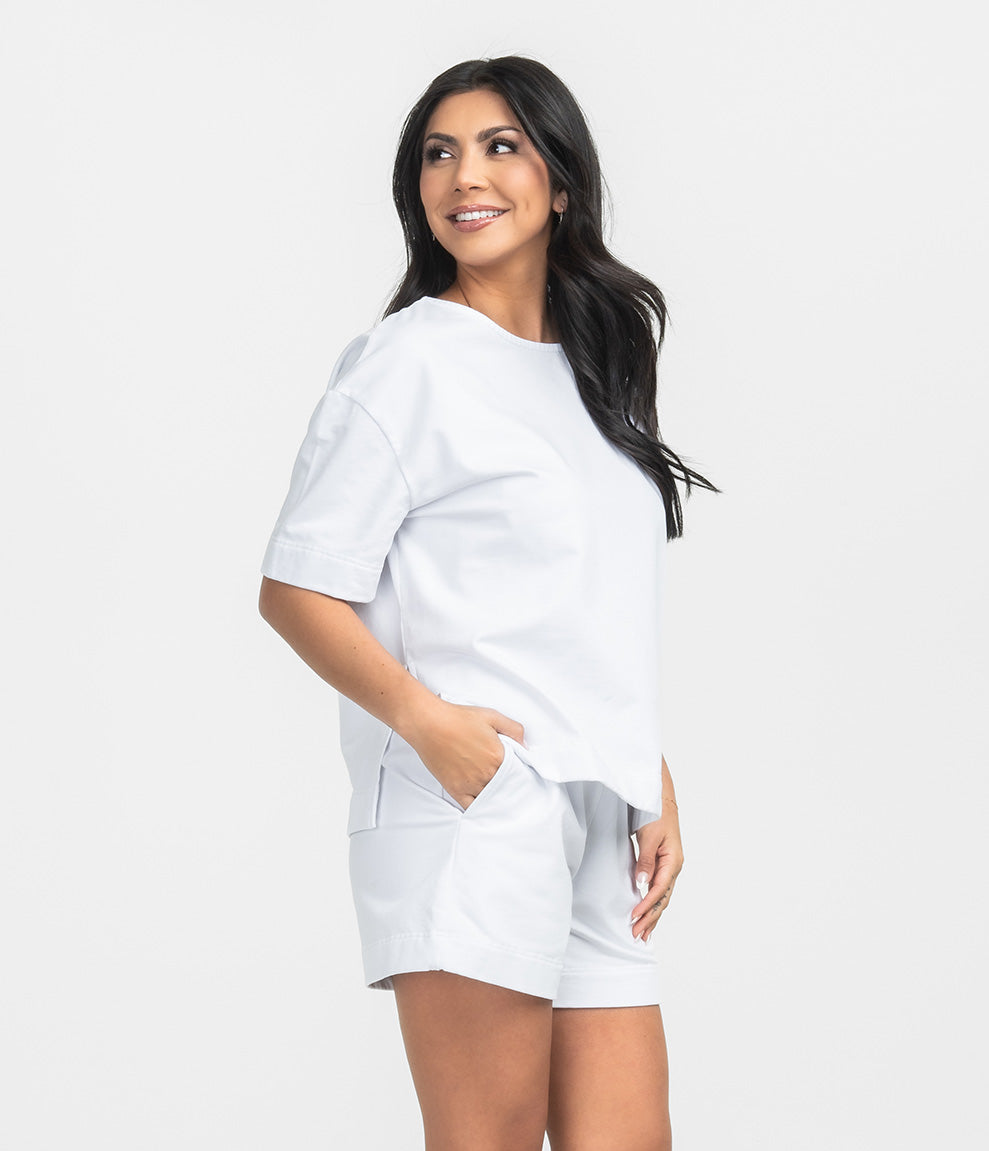 On The Daily Tee - Bright White - Image 2