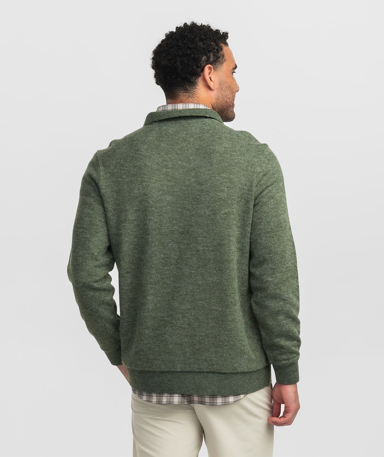 Sweater Fleece Elevated Pullover - Cedar - Image 3