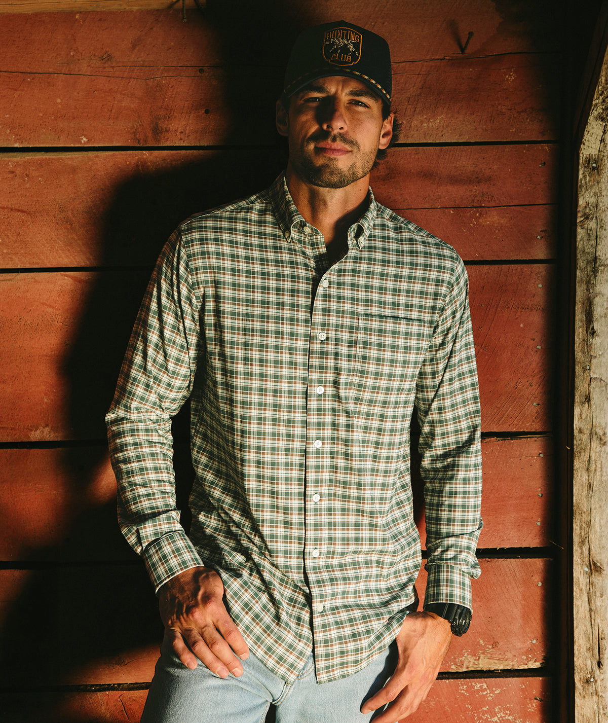 Huntington Plaid LS - Alpine - image 3