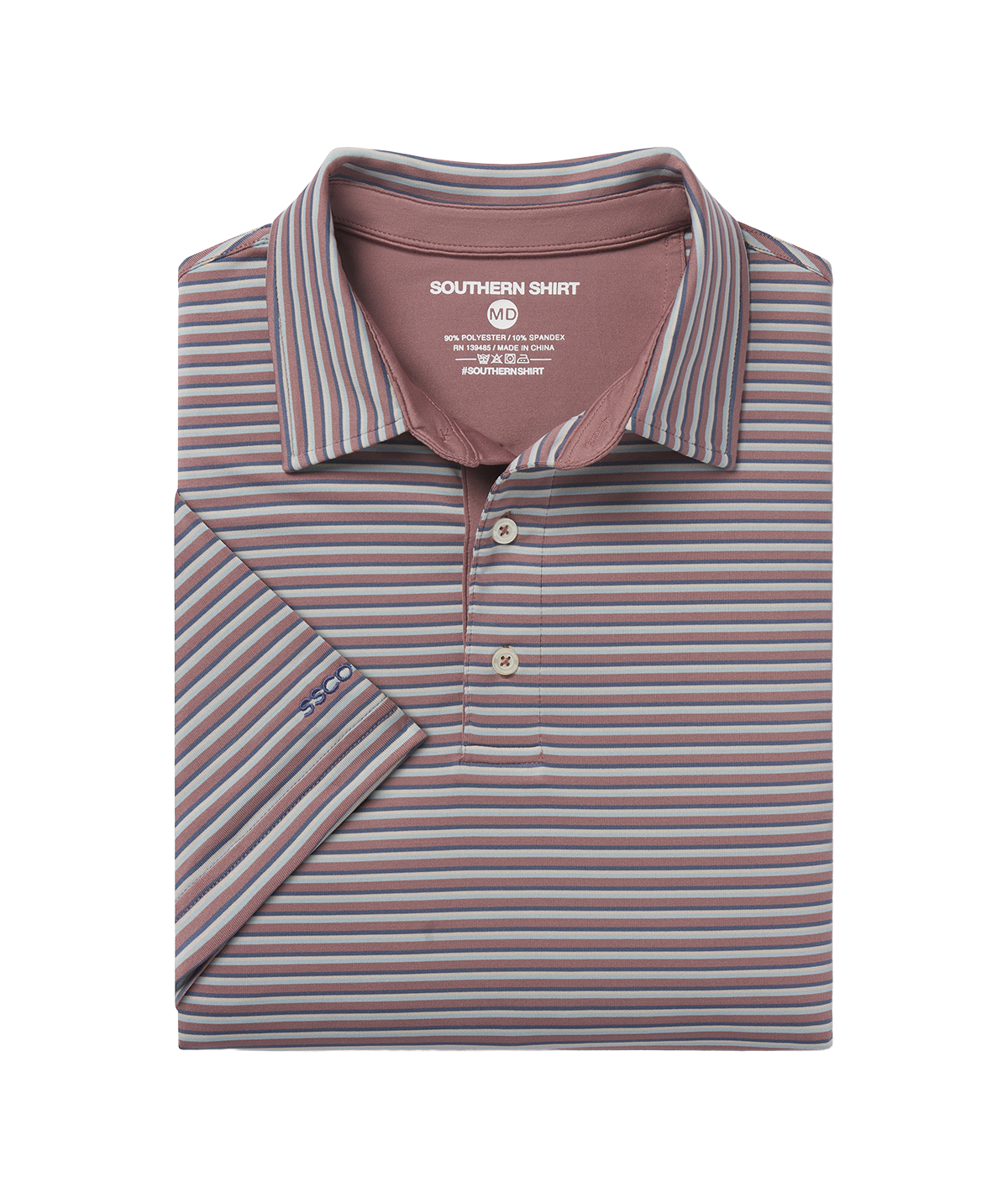 Crestline Stripe Polo