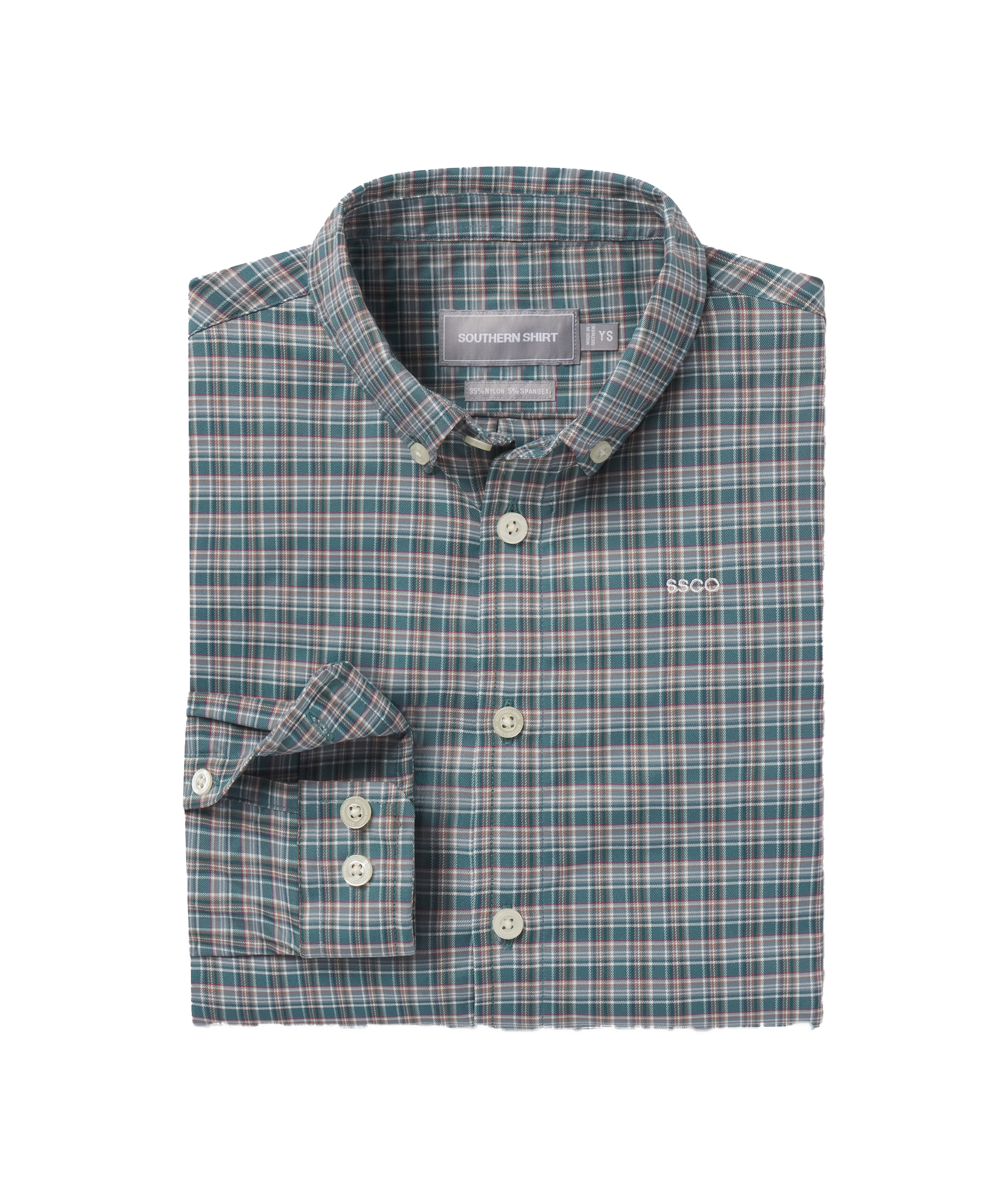 Youth Boys Bennett Plaid LS