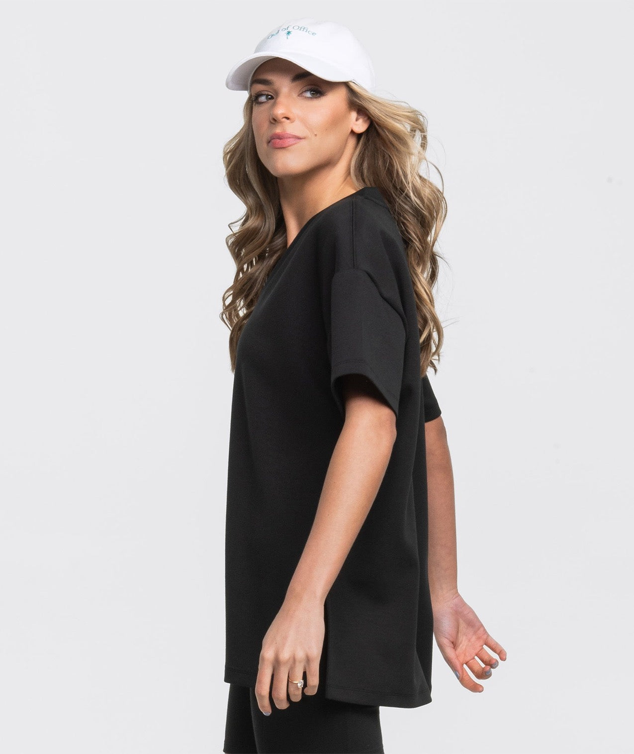 AstroKnit Vneck Top - Deep Space - Image 2