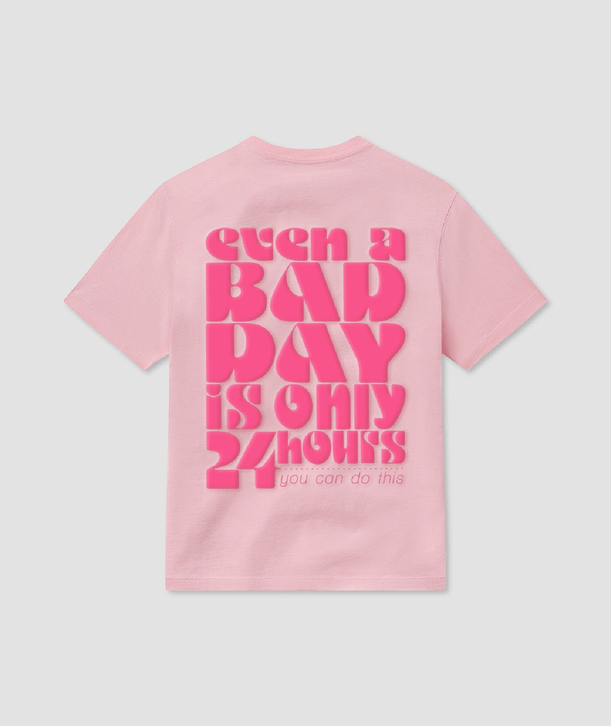 Think Positive Puff Print Tee SS - Sugar Rush - image 1