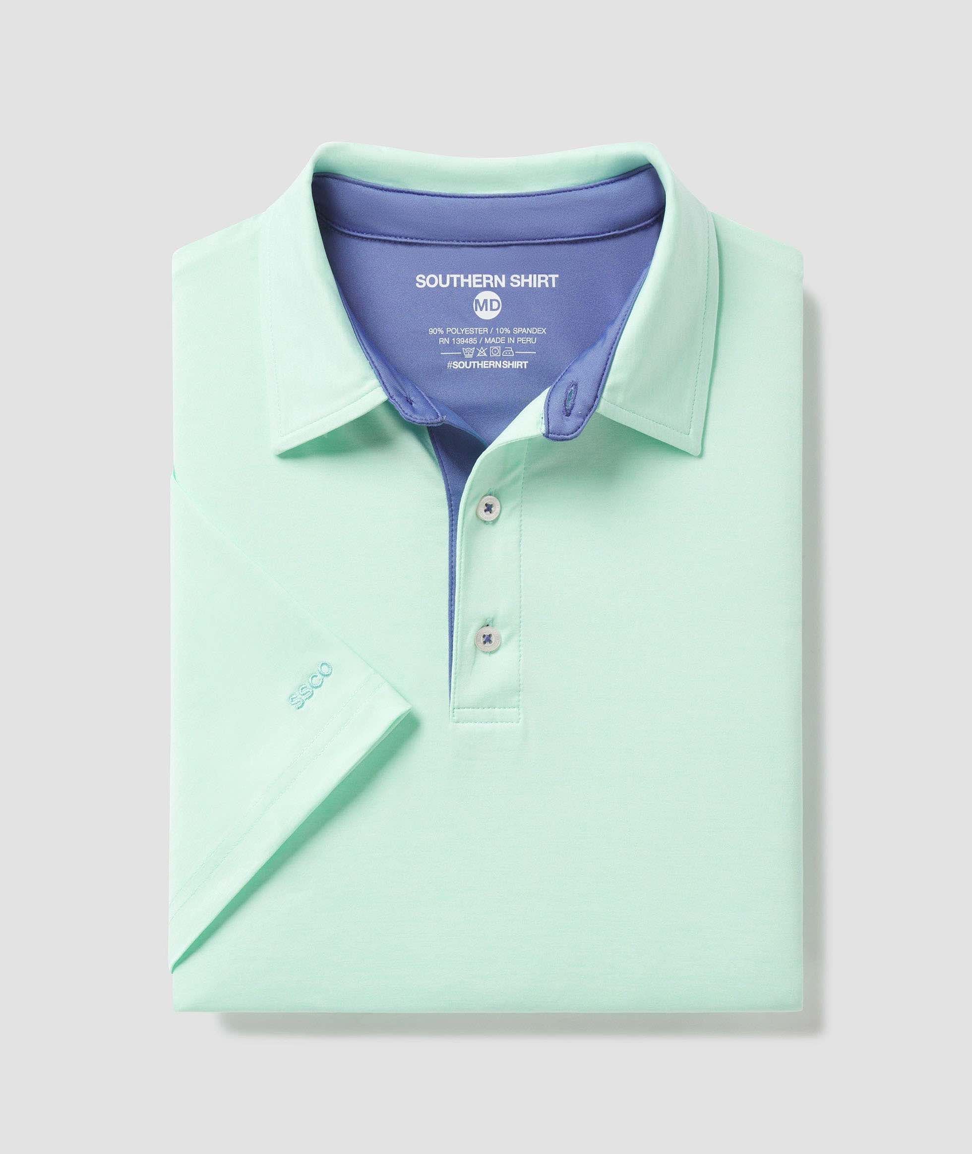Grayton Heather Polo - Reef - Image 1