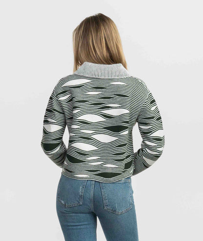 Convertible Collar Sweater