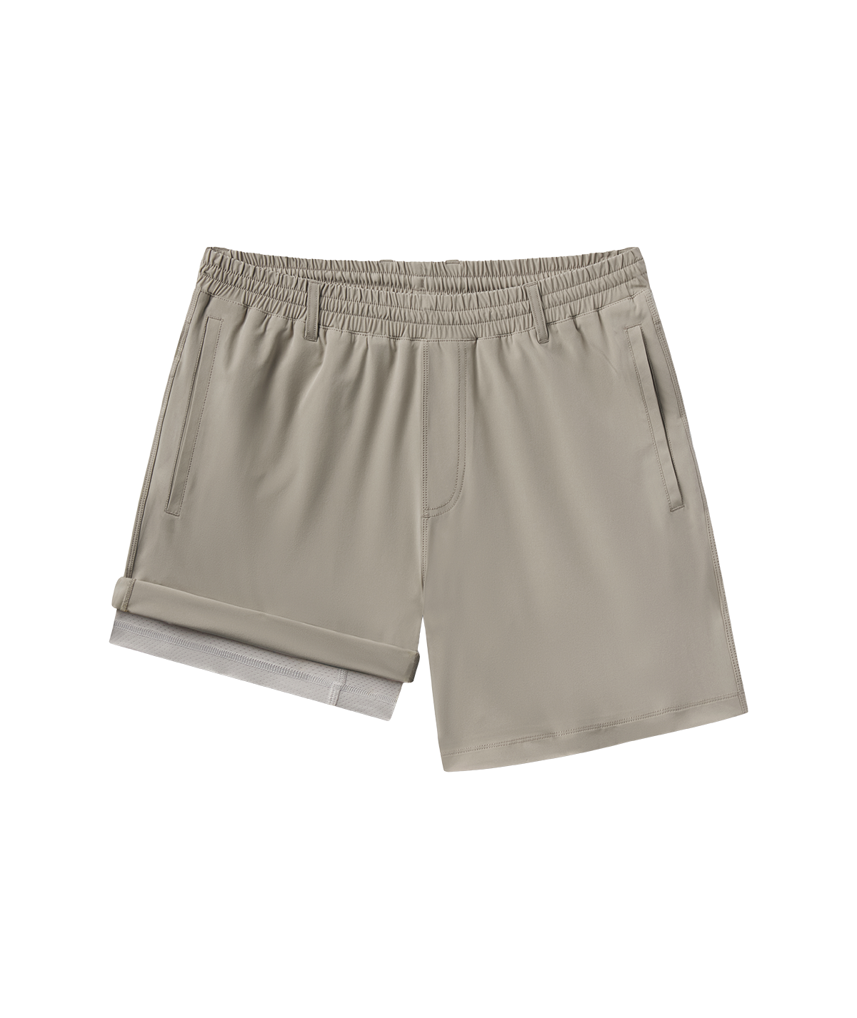 Everyday Hybrid Shorts - Acorn - Image 1