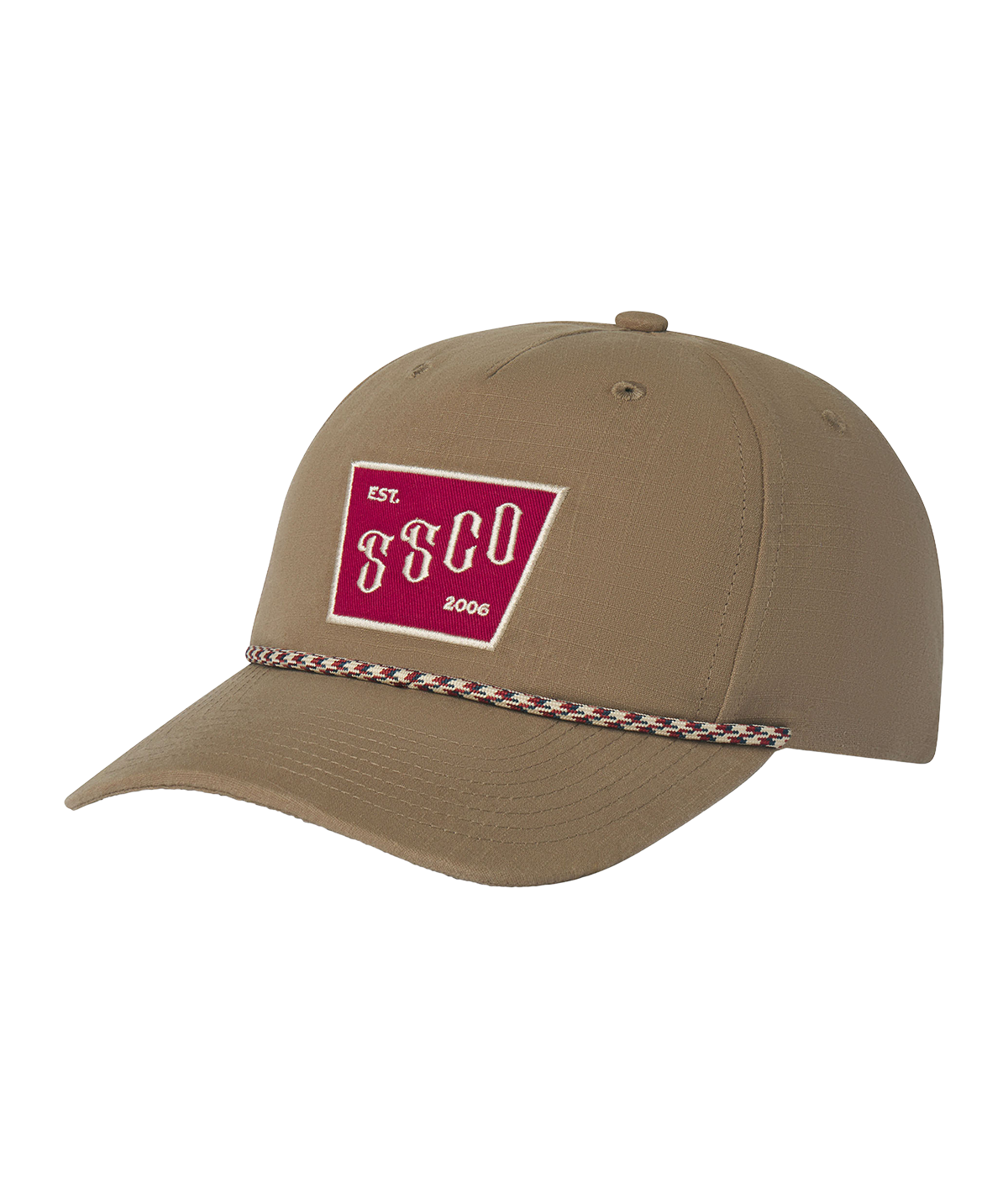 Ripstop 5 Panel Snapback - Chinchilla - image 1