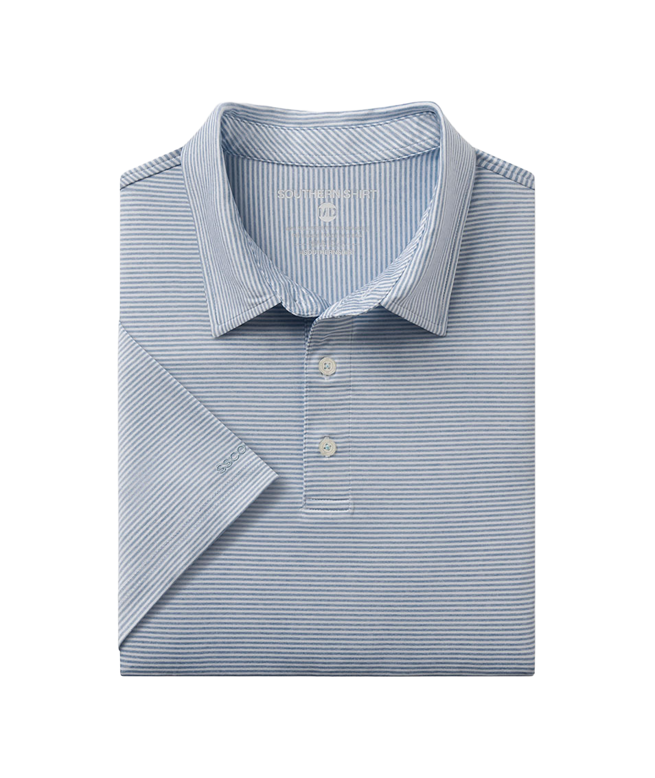 Heather Madison Stripe Polo - Windsor - Image 1