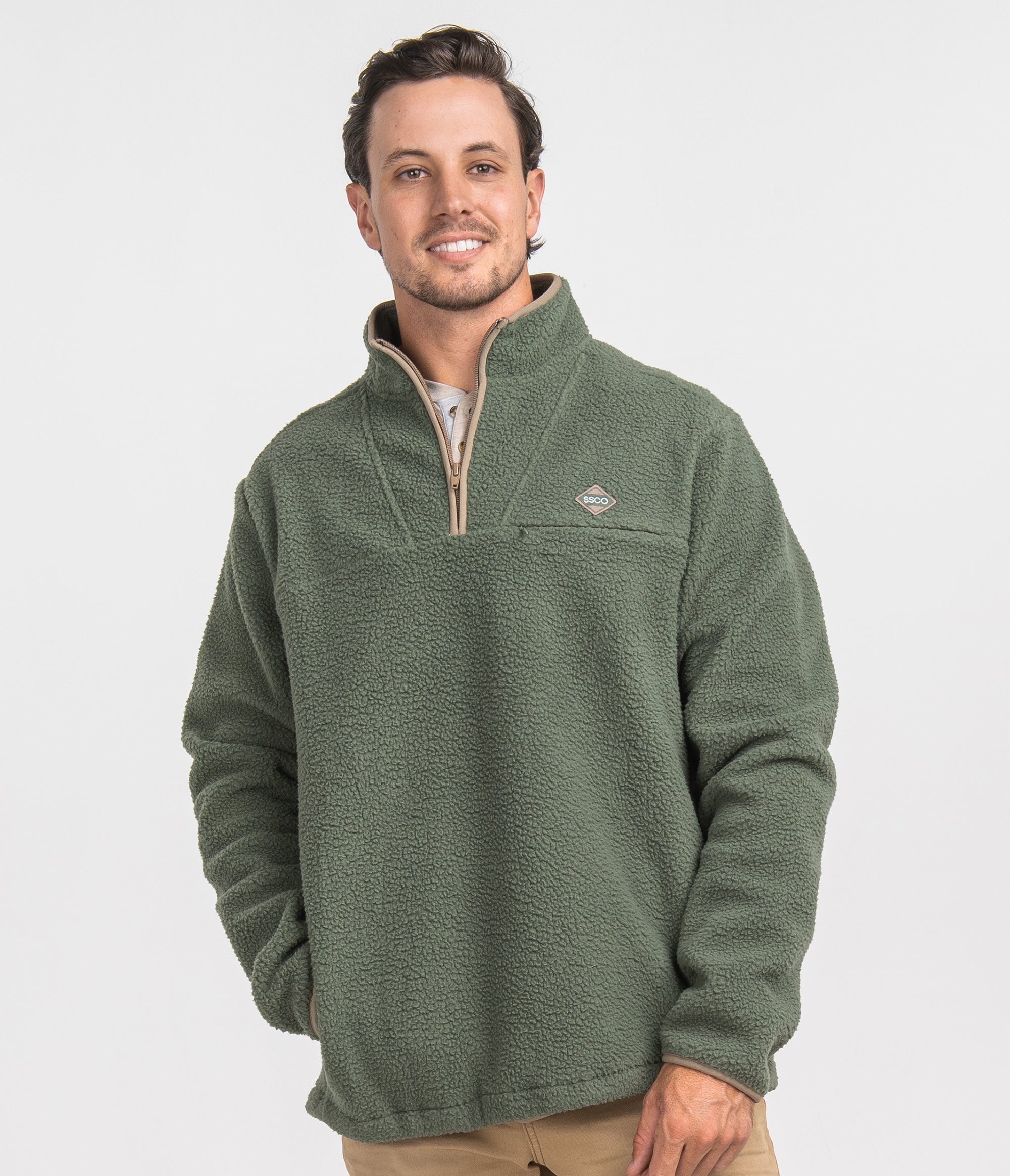 Kodiak Fleece Pullover - Oak - Image 1