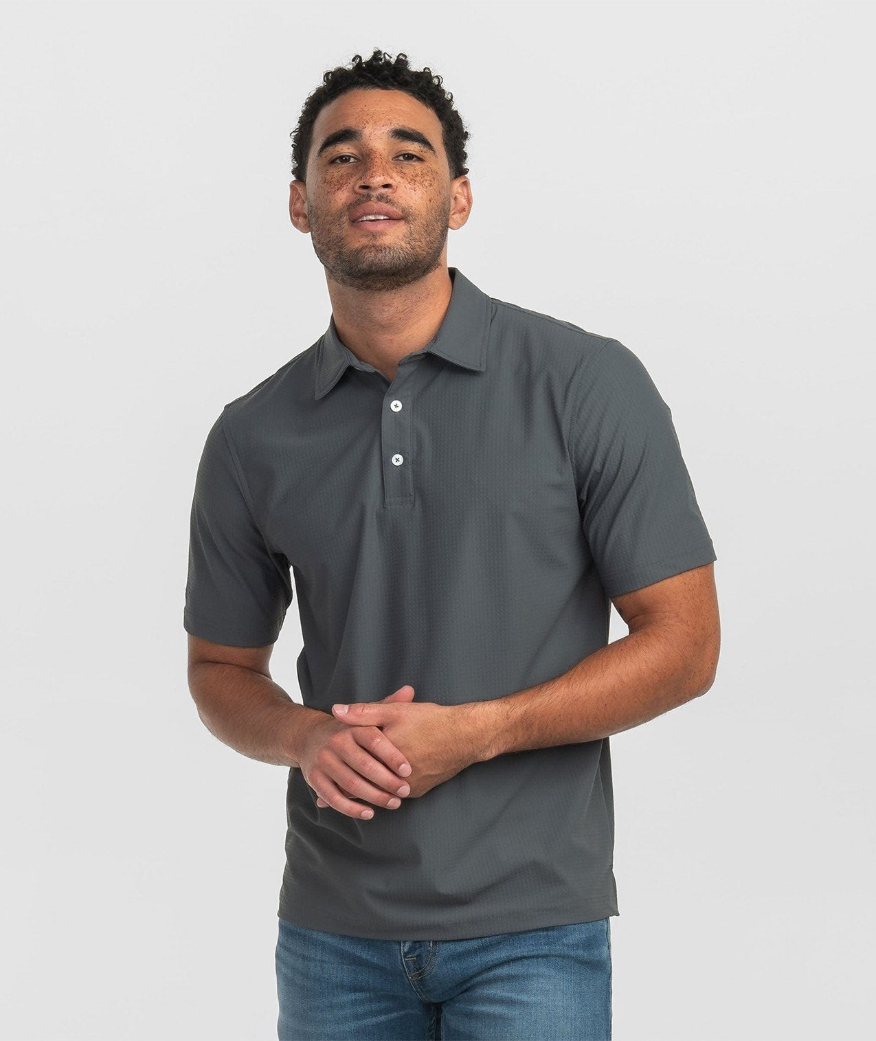 Next Level Performance Polo - Cast Iron - Image 2