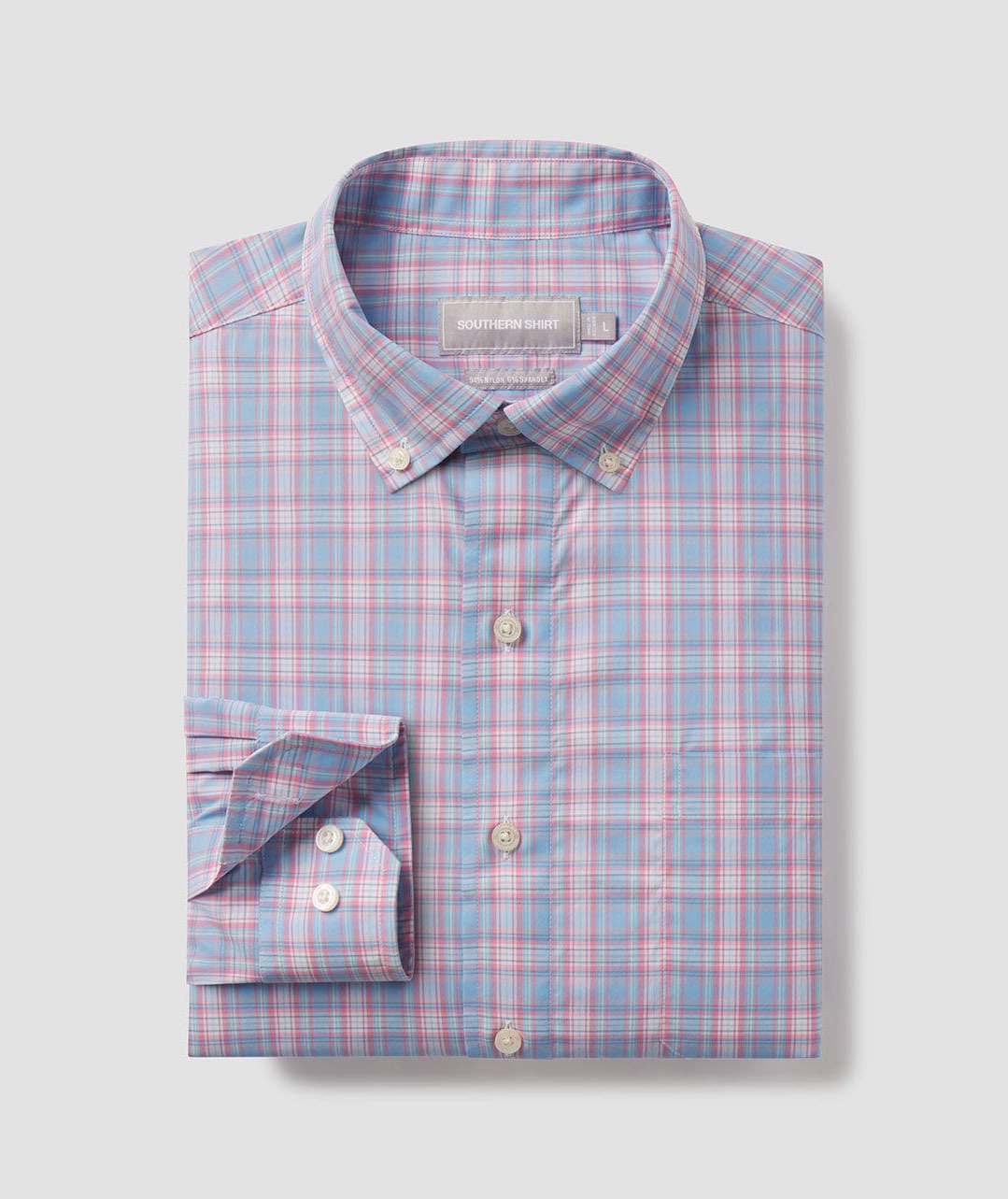 Edmonton Plaid LS - Aruba - Image 1