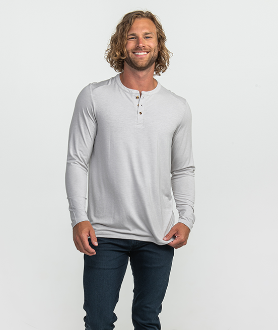 Max Comfort Henley LS