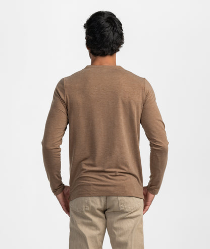 Max Comfort Henley LS - Walnut - image 4