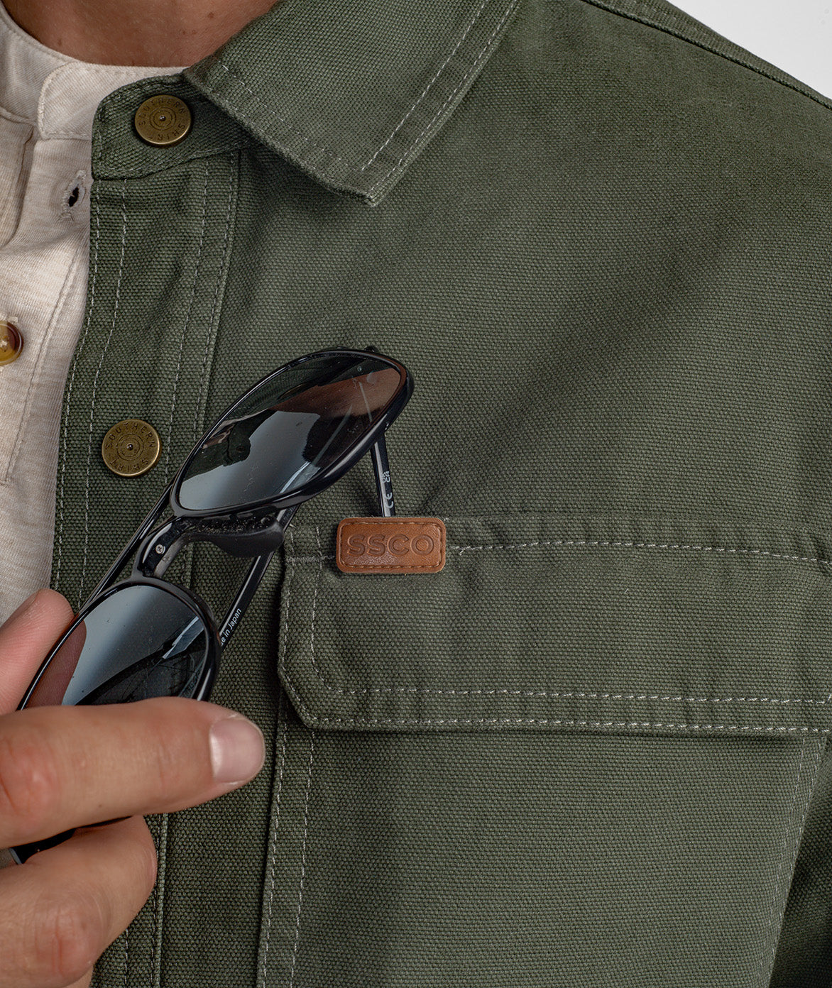 On Point Canvas Field Jacket - Mossberg - image 3
