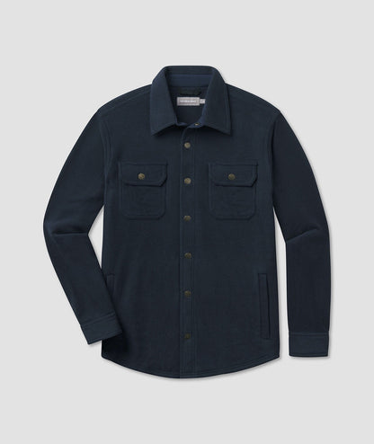 Stretch Twill Shacket - Eclipse - image 1