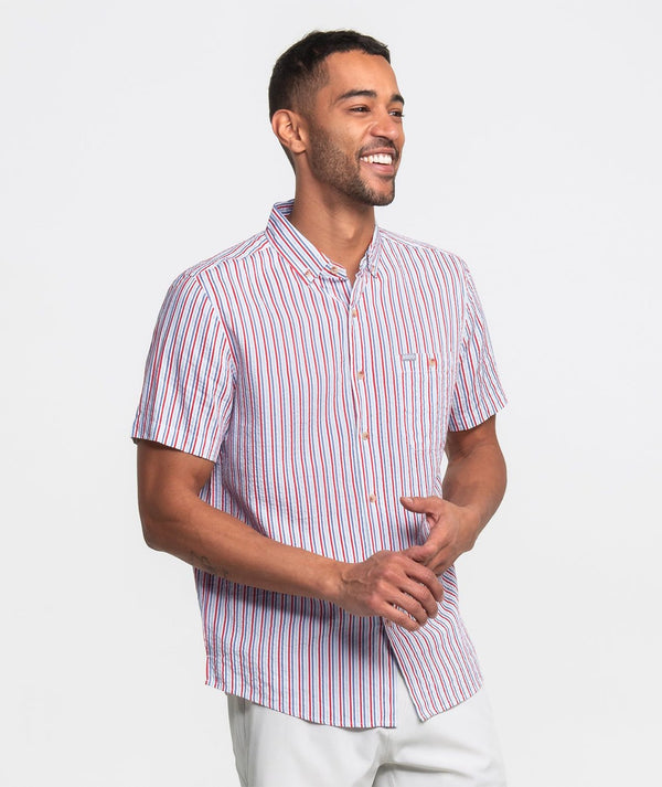 Clubhouse Seersucker Baja Shirt SS