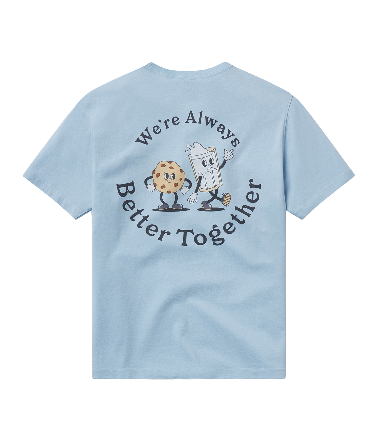 Youth Comfort Foods Tee SS - Placid Blue - Image 1