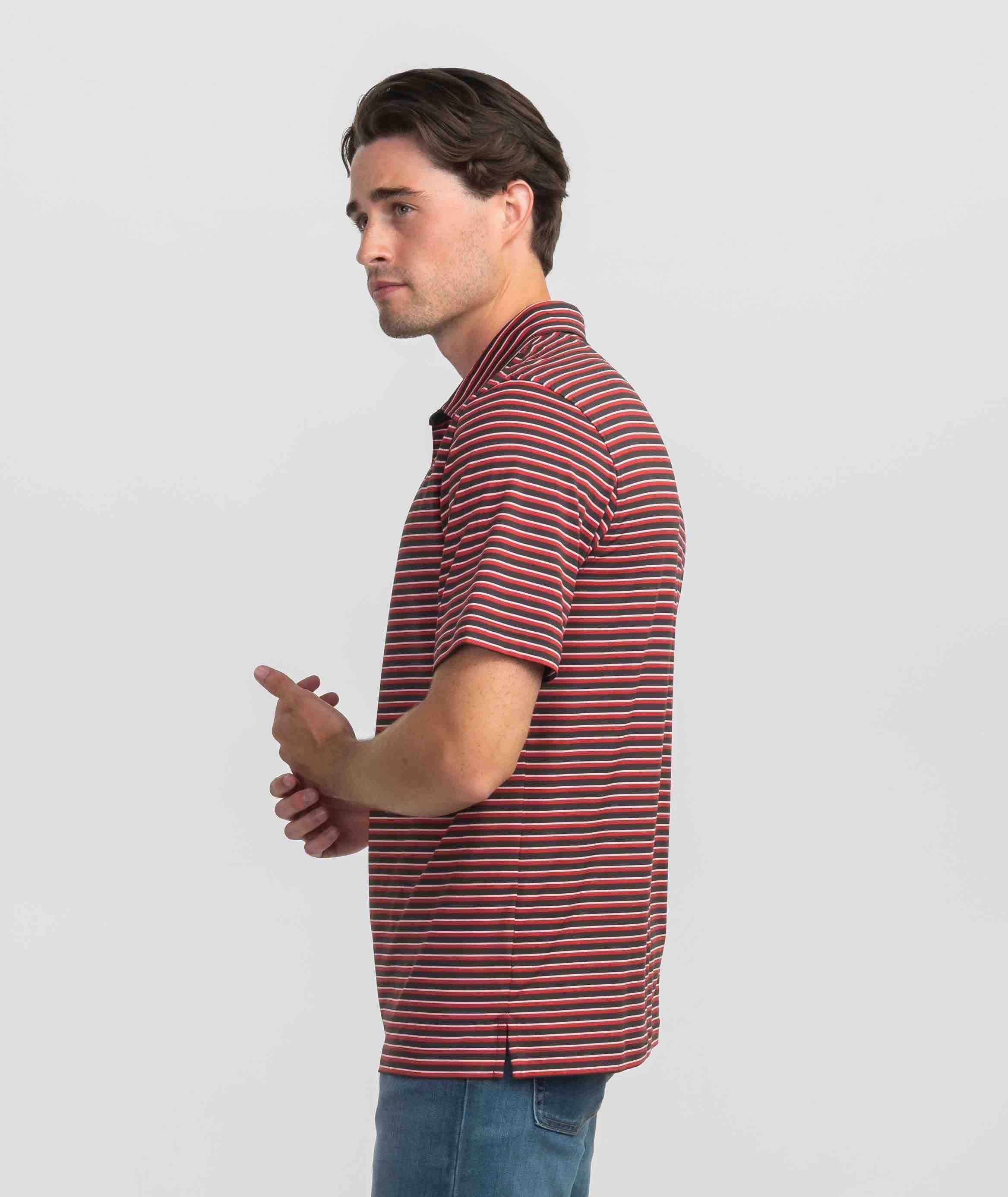 Starting Lineup Stripe Polo