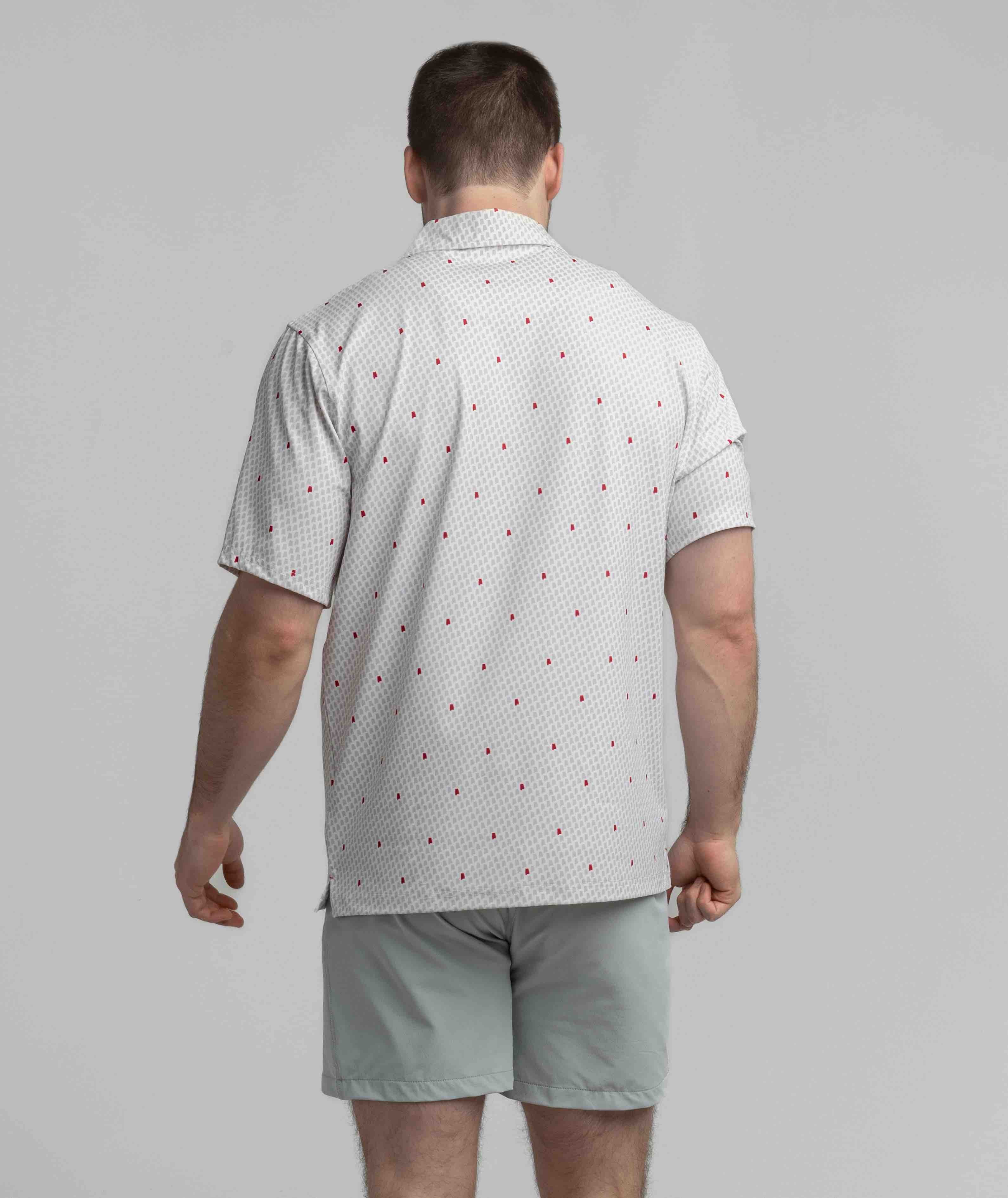 Sweet Home Printed Polo - The Quad - Image 3