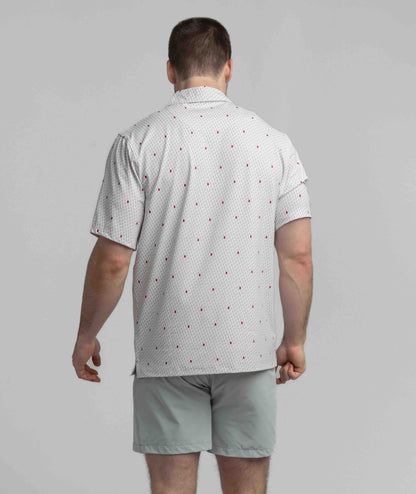 Sweet Home Printed Polo - The Quad - Image 3