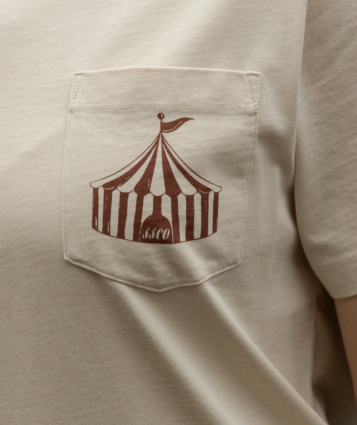 Not My Monkey Tee SS - Moonlight - Image 2