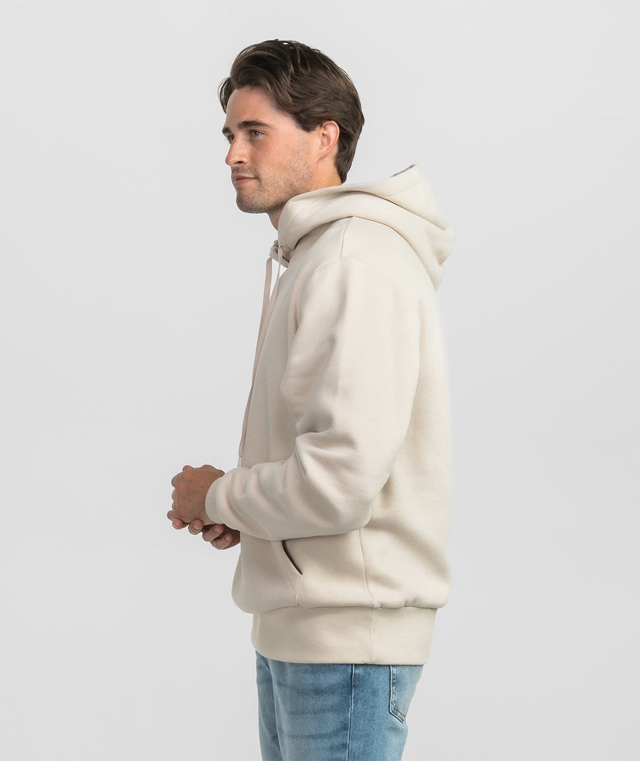 Washed Fleece Essential Hoodie