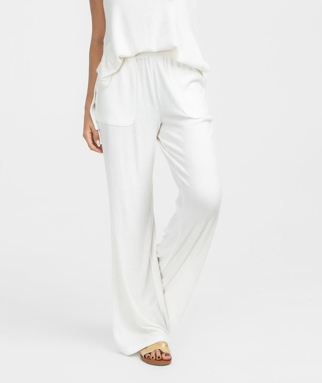 At Ease Pants - Off White - Image 1