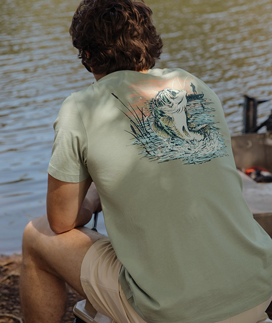 Rip It And Stick It Tee SS - Iceberg Green - Image 3