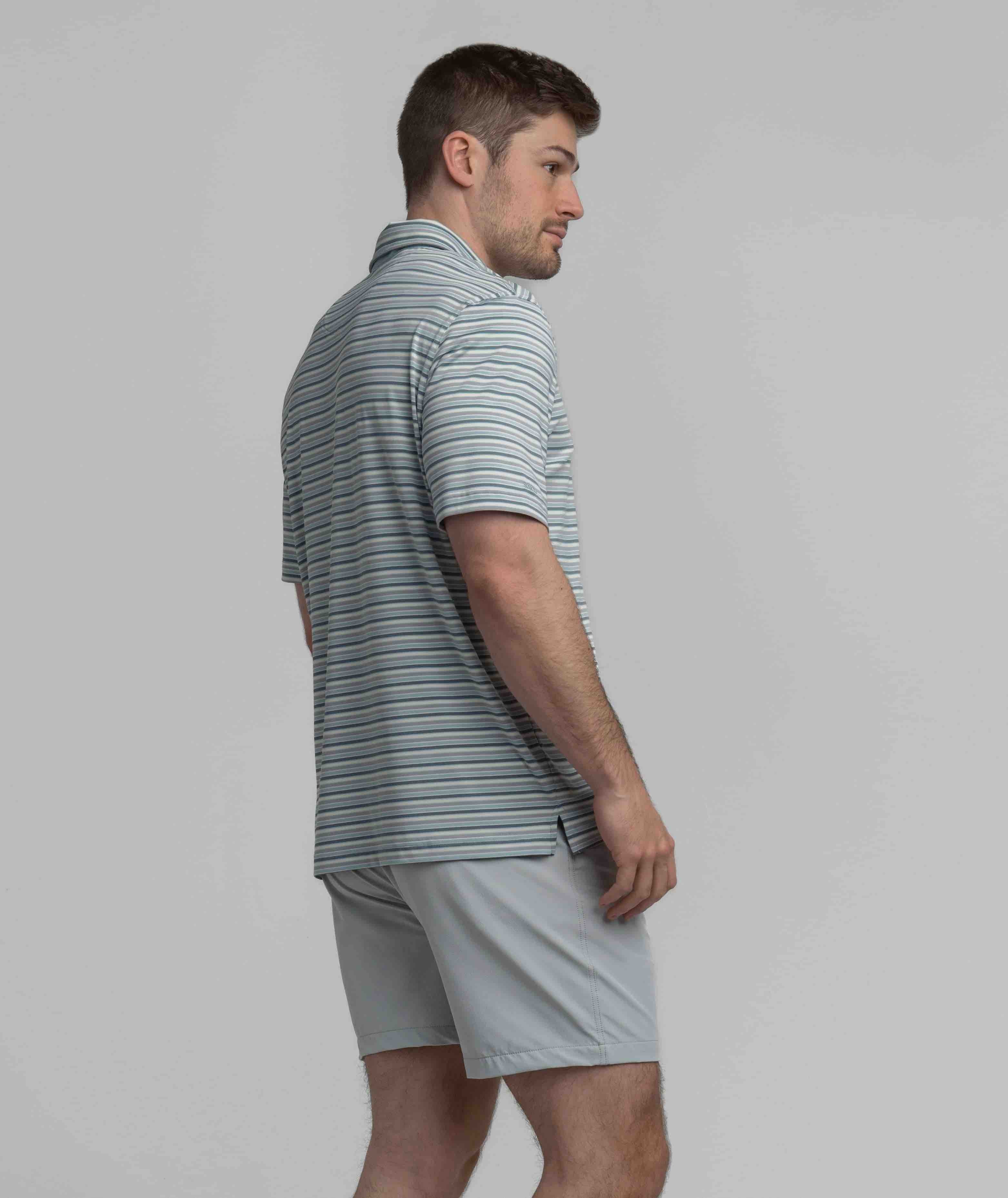 Grant Stripe Polo