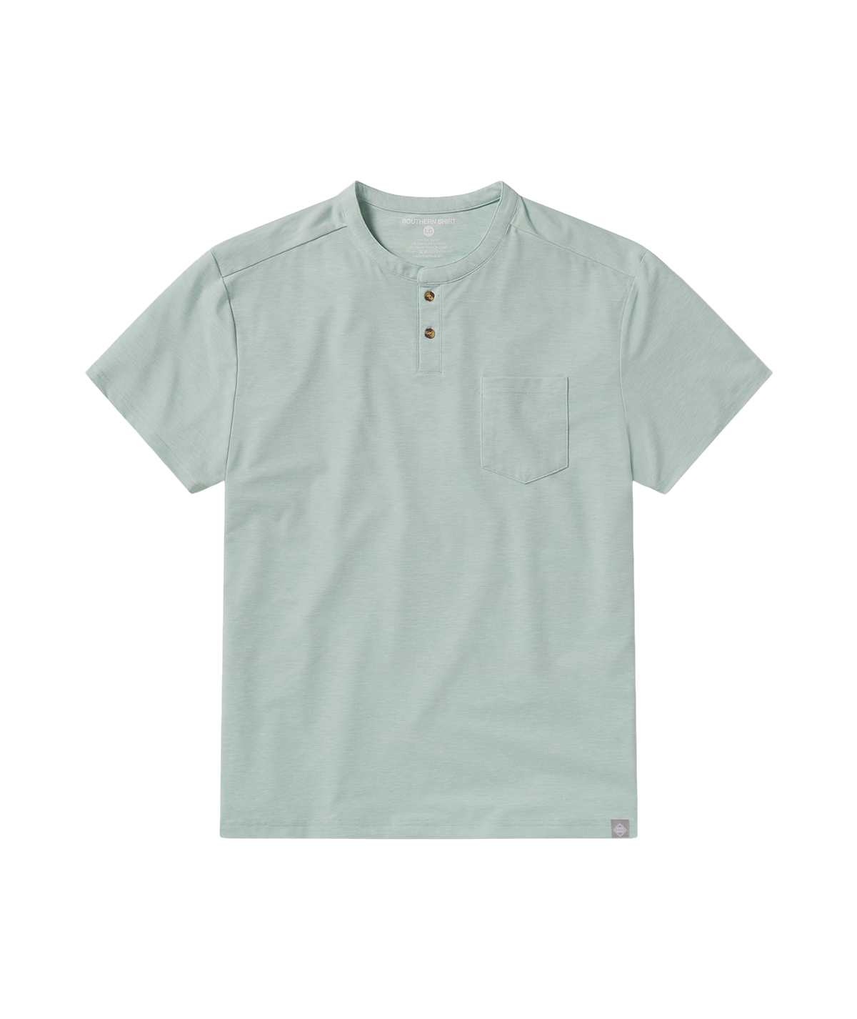 Max Comfort Henley SS - Harbor Gray - Image 1