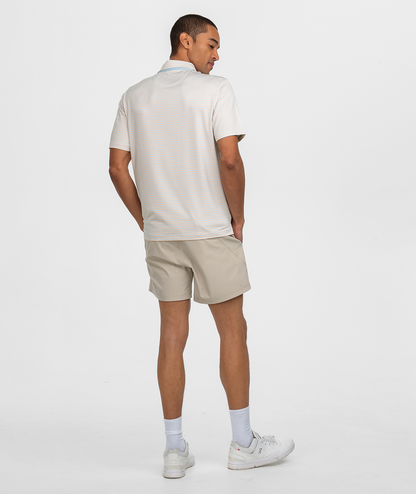 Scoreboard Stripe Polo - Cabana - Image 4